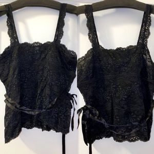 Banana Republic camisole lace top sz M